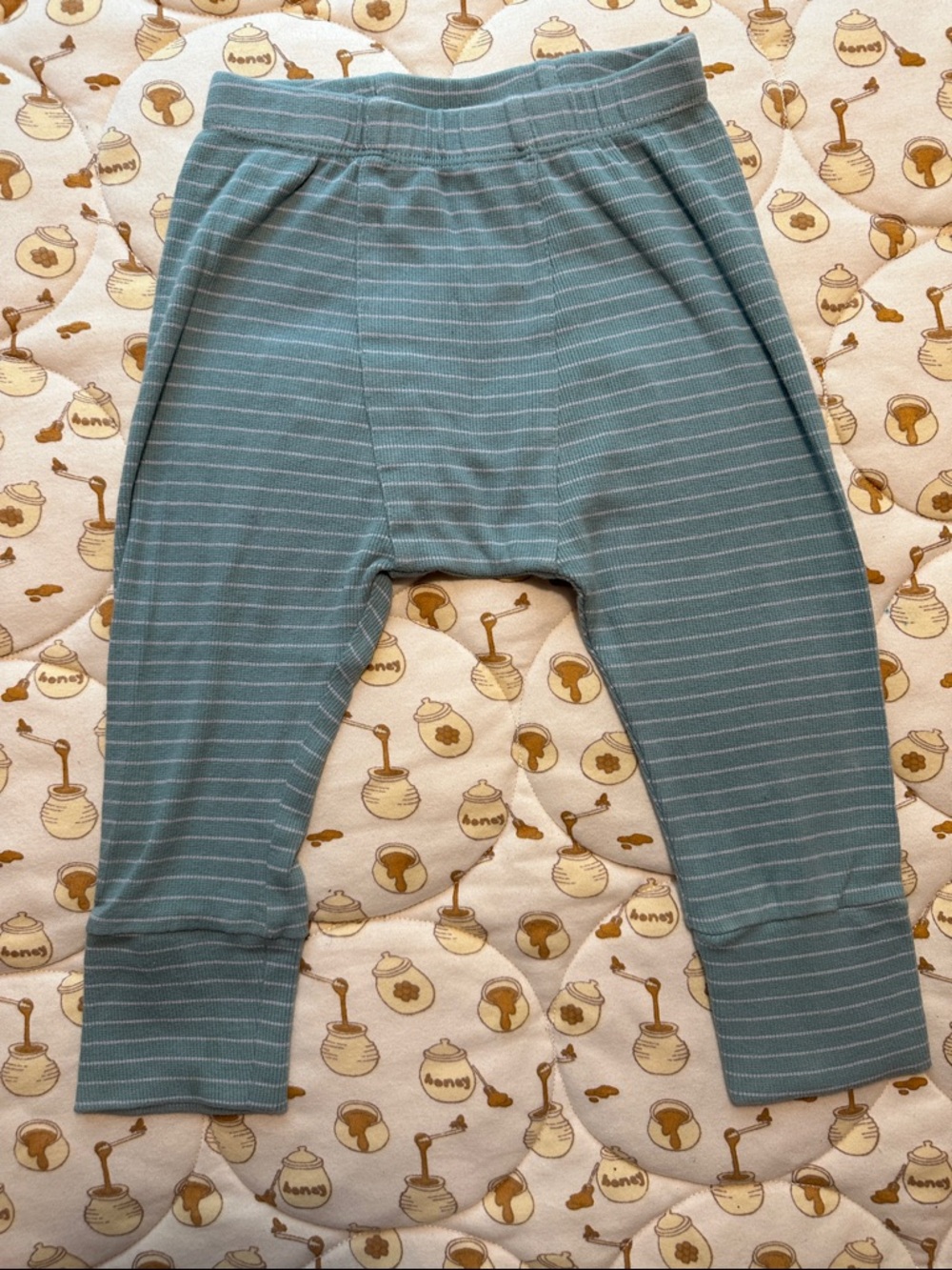 Kate Quinn cotton tiny rib panda pants